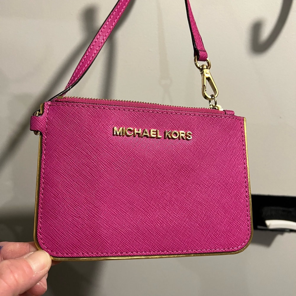 Michael Kors Pink Wristlet
